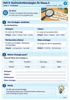 Vorschau - Stundenentwürfe - Rechtschreibstrategien Klasse 5 – Verlängern, Ableiten, Wortbausteine & Silben sicher anwenden | Arbeitsheft + Lösungen - Seite 1