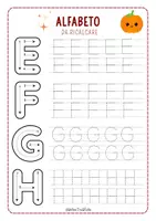 anteprima - Esercizi - Imparo a Scrivere l'Alfabeto con Frecce e Numeri | 7 Pagine di Pregrafismo e Tratteggio Lettere | Direzione del Tratto e Grafomotricità | Scuola Infanzia e Prima Elementare - Pagina 2