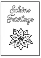 Vorschau - Mal- und Bastelvorlagen - Weihnachtskarten zum Ausmalen und Gestalten – 2 Vorlagen & 25 Weihnachtsmotive - Seite 2