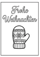 Vorschau - Mal- und Bastelvorlagen - Weihnachtskarten zum Ausmalen und Gestalten – 2 Vorlagen & 25 Weihnachtsmotive - Seite 3
