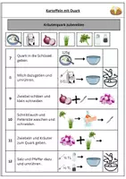 Vorschau - Arbeitsblätter - Kartoffeln mit Kräuterquark-Differenziertes Bild-und Textrezept - Seite 3