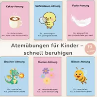 Vorschau - Arbeitsblätter - Atemübungen zur Beruhigung | Entspannung gegen Stress - Deckblatt