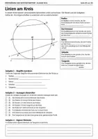 Vorschau - Stationenlernen - Kreisbögen & Kreisgeometrie | Klasse 9 - Seite 3