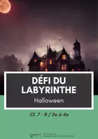 Aperçu - Feuilles d'exercices - Halloween ⎮ Défi du labyrinthe - Page de couverture