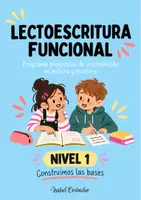 Vista previa - Refuerzo / NEE / Materiales de apoyo - LECTOESCRITURA FUNCIONAL NIVEL 1 - Portada
