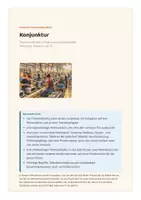 Vorschau - Unterrichtsreihen - Konjunktur – warum die Wirtschaft schwankt - vierfach differenziert inkl. eigener Förderversion / DaZ-Version - Seite 1