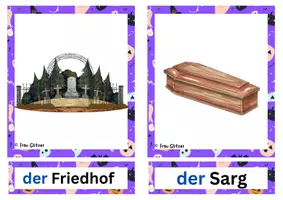Vorschau - Präsentationen/Tafelbilder - Halloween Vokabeln - Seite 3