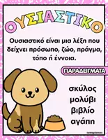 Προεπισκόπηση - Υποστηρικτικό υλικό / Ειδική αγωγή - Μέρη του Λόγου – Εκπαιδευτικά Posters για την Τάξη - Σελίδα 3