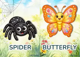 Vorschau - Poster - In the Garden – Flashcards mit Poster | Englisch Grundschule - Seite 2