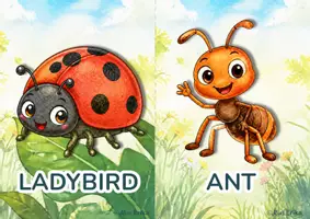 Vorschau - Poster - In the Garden – Flashcards mit Poster | Englisch Grundschule - Seite 3