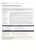 Vorschau - Stundenentwürfe - NS-Erziehung untersuchen und demokratische Erziehung reflektieren | 7 Stunden + 5 Klausuren | Pädagogik Q1/Q2 - Seite 2
