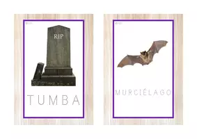 Vista previa - Juegos / Gamificación - Pack de HALLOWEEN 22 recursos (letra ligada) - página 3