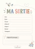 Aperçu - Outils du professeur - J'organise ma sortie scolaire - Page 1