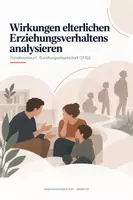 Vorschau - Stundenentwürfe - Wirkungen elterlichen Handelns einschätzen – Stunde | Pädagogik Q1/Q2 - Deckblatt