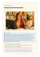 Vorschau - Unterrichtsreihen - Relationale Datenbanken – Informatik Klasse 9–10 Gymnasium | Tabellen, Schlüssel, ER-Modell, SQL, Datenschutz | mit Klassenarbeit und Erwartungshorizont - Seite 1