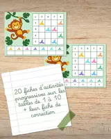 Aperçu - Apprentissages en autonomie - Echantillon gratuit - Bananamaths : Le défi de la jungle - Page de couverture