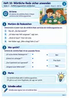 Vorschau - Stundenentwürfe - Wörtliche Rede Klasse 5 – Anführungszeichen, Begleitsätze & Dialoge sicher anwenden | Arbeitsheft + Lösungen - Seite 1