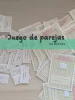 Vista previa - Juegos / Gamificación - Les professions en français – A1 - Portada