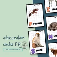 Vista previa - Decoración del aula - Alphabet français — Abecedario para el aula - Portada