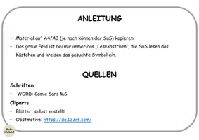 Vorschau - Arbeitsblätter - Grafomotorische Übungen - HERBST - erstes Suchsel - einkreisen - Seite 1