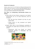 Vorschau - Stundenentwürfe - Deutsch als Zweitsprache & Die drei Phasen des Erlernens - Deckblatt