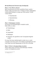 Vorschau - Stundenentwürfe - Deutsch als Zweitsprache & Die drei Phasen des Erlernens - Seite 2