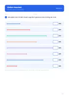 Vorschau - Arbeitsblätter - Längen messen: Meter und Zentimeter für die 2. Klasse (Lineal, Größen, Schätzen) - Seite 1