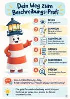 Vorschau - Arbeitsblätter - Beschreibungswerkstatt – Personen beschreiben Klasse 3–4 | Deutsch mit Lösung - Seite 3