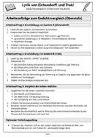 Vorschau - Arbeitsblätter - Lyrik Oberstufe | Expressionismus & Romantik vergleichen - Seite 2