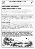 Vorschau - Arbeitsblätter - Lyrik Oberstufe | Expressionismus & Romantik vergleichen - Seite 3