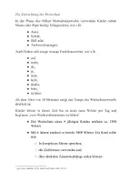 Vorschau - Stundenentwürfe - Die Entwicklung des Wortschatz und Fördermöglichkeiten - Deckblatt