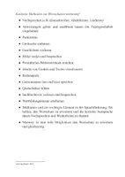 Vorschau - Stundenentwürfe - Die Entwicklung des Wortschatz und Fördermöglichkeiten - Seite 1