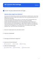 Vorschau - Arbeitsblätter - Daten und Diagramme: Strichlisten, Tabellen und Säulendiagramme für die 3. Klasse (Diagramme lesen, Umfrage) - Seite 1