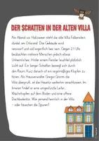 Vorschau - Arbeitsblätter - Lesedetektiv Halloween: Der Schatten in der alten Villa; Lesespiel - Seite 3