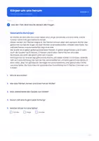 Vorschau - Arbeitsblätter - Körper und Würfelnetze: Würfel, Quader, Kugel, Zylinder, Kegel und Pyramide für die 4. Klasse - Seite 1