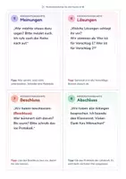 Vorschau - Lehrpläne/Lehrermaterial - Klassenrat Moderationskarten | 8 Karten für den Vorsitz | Klasse 5–7 - Seite 1
