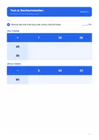 Vorschau - Arbeitsblätter - Plus und Minus bis 100: Lernzielkontrolle – Test A und Test B für die 2. Klasse (Zahlenraum 100) - Seite 2