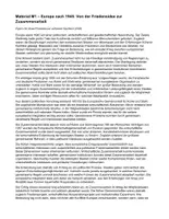 Vorschau - Prüfungsvorbereitung - Probeklausur zur Entwicklung der EU (Inhaltsfeld 5: Europäische Union) - Seite 1