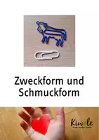 Vorschau - Arbeitsblätter - Einführung Funktionalität und Ästhetik im Bereich Design - Deckblatt