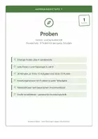 Vorschau - Test - Proben HSU Sachunterricht Klasse 1 - Seite 1