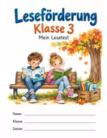 Vorschau - Test - Test Deutsch - Leseförderung Klasse 3 mit Lösungen - Deckblatt