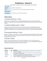 Vorschau - Arbeitsblätter - Probeklausur - der Europäische Binnenmarkt (Inhaltsfeld 5: Europäische Union) - Deckblatt