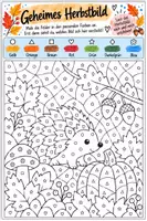 Vorschau - Mal- und Bastelvorlagen - Herbstbilder - ausmalen & entdecken - Seite 2