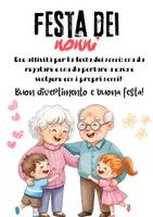 anteprima - Clipart / Immagini originali - Attività per la festa dei nonni - Pagina di copertina