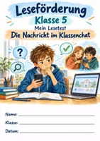 Vorschau - Arbeitsblätter - Deutsch-Materialpaket Klasse 5–6: Leseförderung, Lesecomic, Wortarten, Einzahl und Mehrzahl, Satzglieder, die vier Fälle, wörtliche Rede und Rechtschreibung - Seite 1