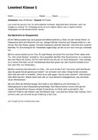Vorschau - Arbeitsblätter - Deutsch-Materialpaket Klasse 5–6: Leseförderung, Lesecomic, Wortarten, Einzahl und Mehrzahl, Satzglieder, die vier Fälle, wörtliche Rede und Rechtschreibung - Seite 2