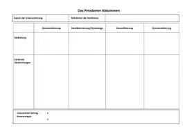 Vorschau - Arbeitsblätter - Arbeitsblatt + Quelle: Das Potsdamer Abkommen - Seite 2