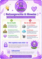 Vorschau - Mal- und Bastelvorlagen - L wie Libelle kreative Bastelvorlage - Seite 1
