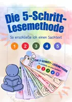 Vorschau - Fördermaterial/Inklusion - Sachtexte verstehen und erschließen I 5-Schritt-Lesemethode - Deckblatt