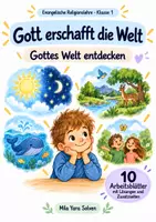 Vorschau - Arbeitsblätter - Gott begleitet – Wege im Alten Testament Klasse 1 | Materialpaket | 20 PDFs mit 200 Arbeitsblättern - Seite 1